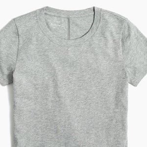 J. Crew Heather Gray Girlfriend Tee